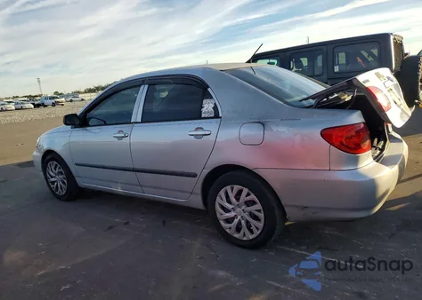 2008 Toyota Corolla Ce from USA, damaged, VIN 2T1BR32E78C910545